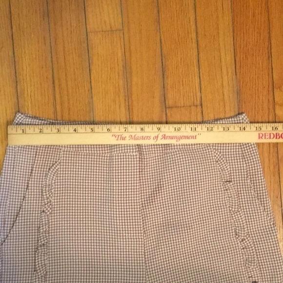 LULUMARI pink/mauve and white checked pants - Picture 11 of 12